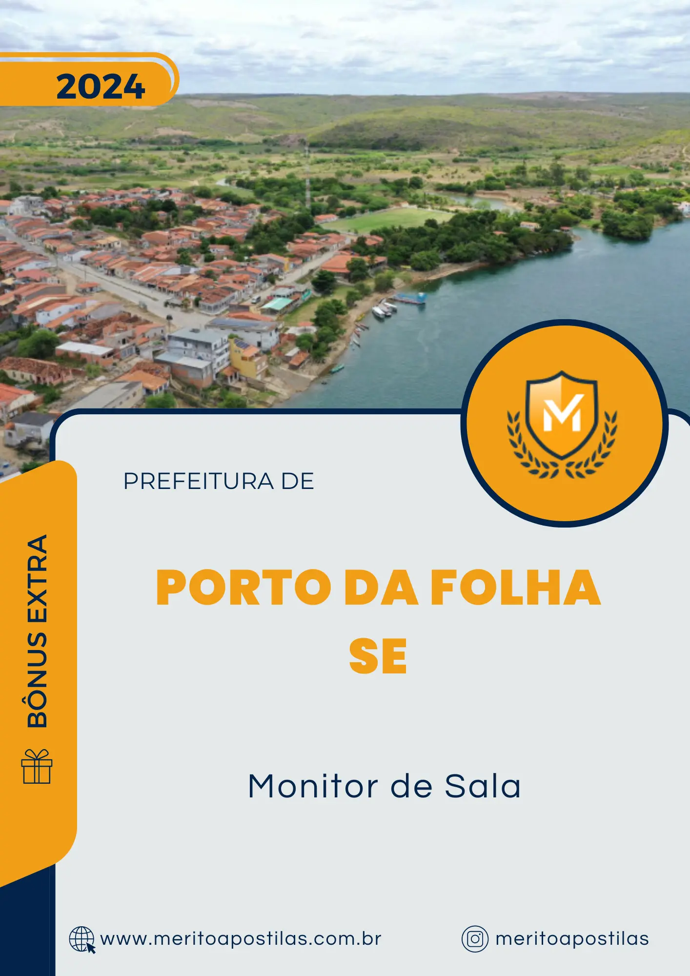 Apostila Monitor de Sala Prefeitura de Porto da Folha SE 2024