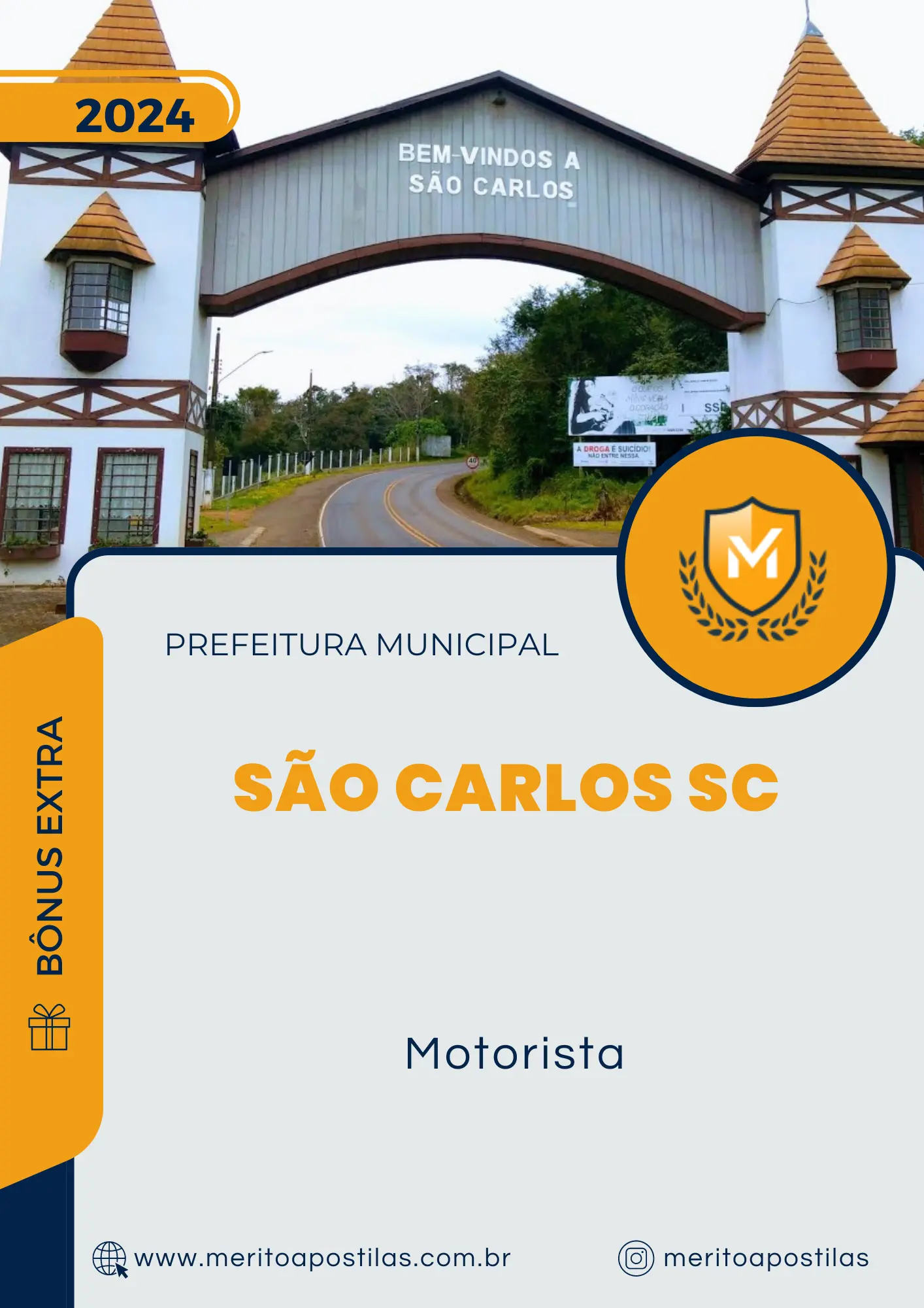Apostila Motorista Prefeitura de São Carlos SC 2024