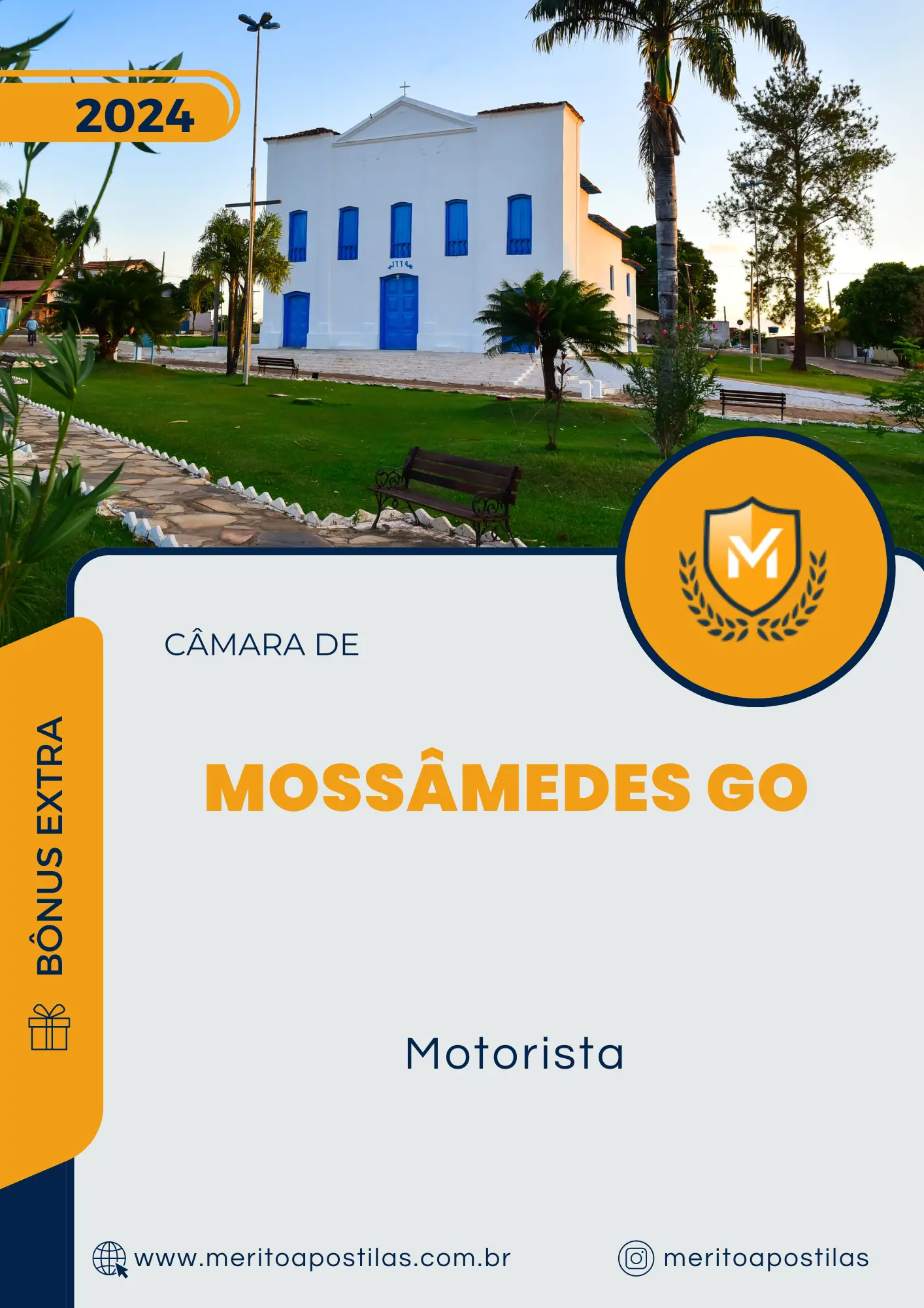 Apostila Motorista Câmara de Mossâmedes GO 2024