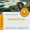 Apostila Motorista CNH Categoria D/E Prefeitura de Paranaíta MT 2024