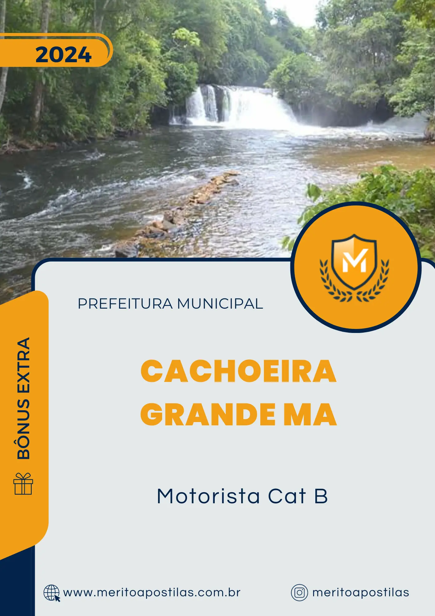 Apostila Motorista Cat B Prefeitura de Cachoeira Grande MA 2024