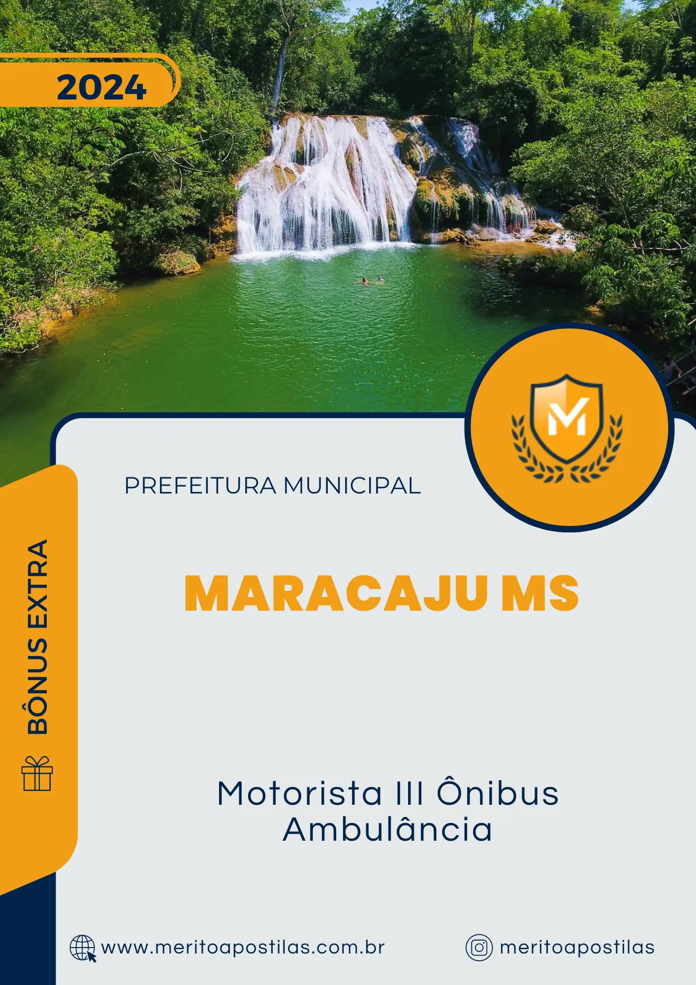 Apostila Motorista III Ônibus Ambulância Prefeitura de Maracaju MS 2024