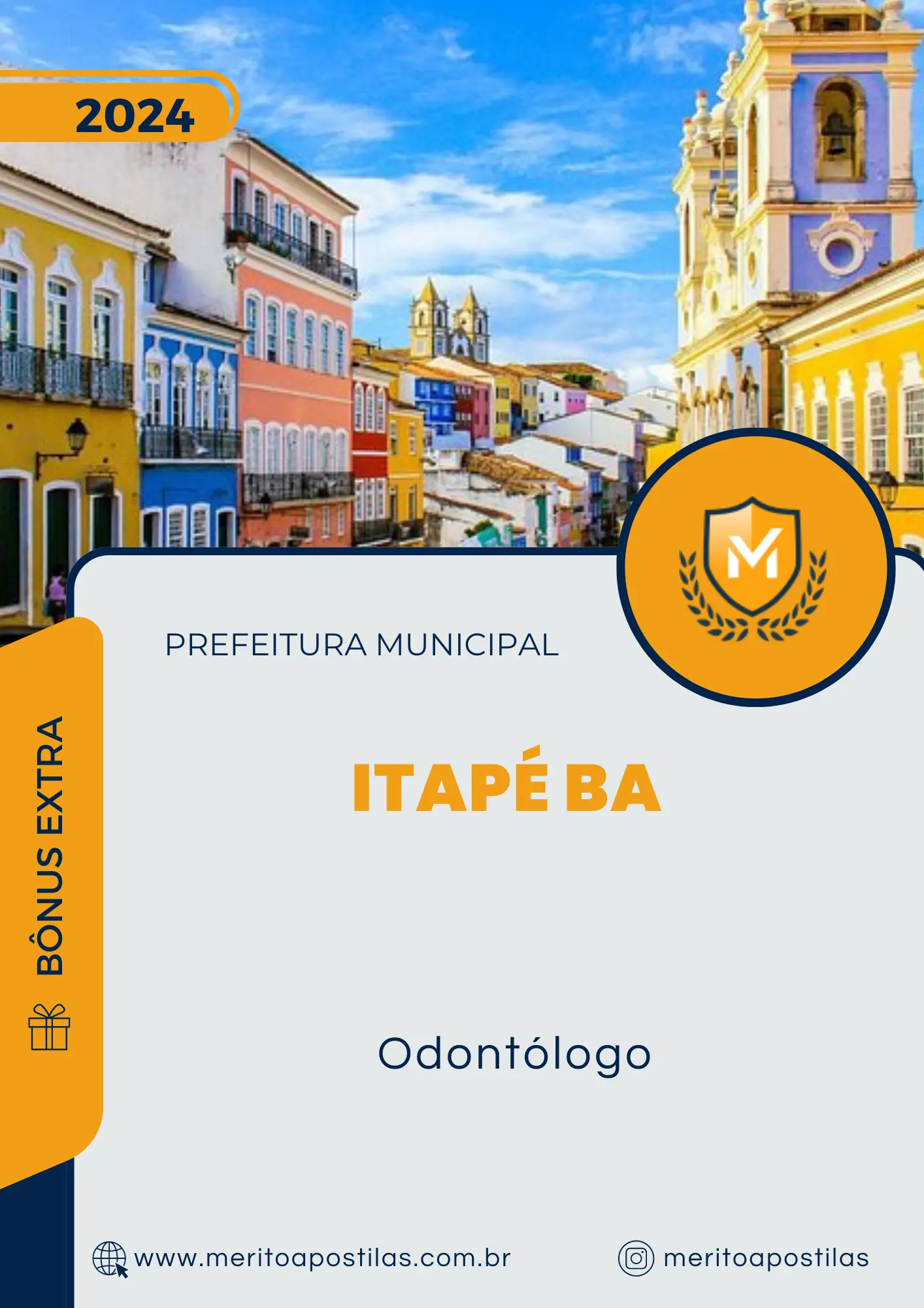 Apostila Odontólogo Prefeitura de Itapé BA 2024