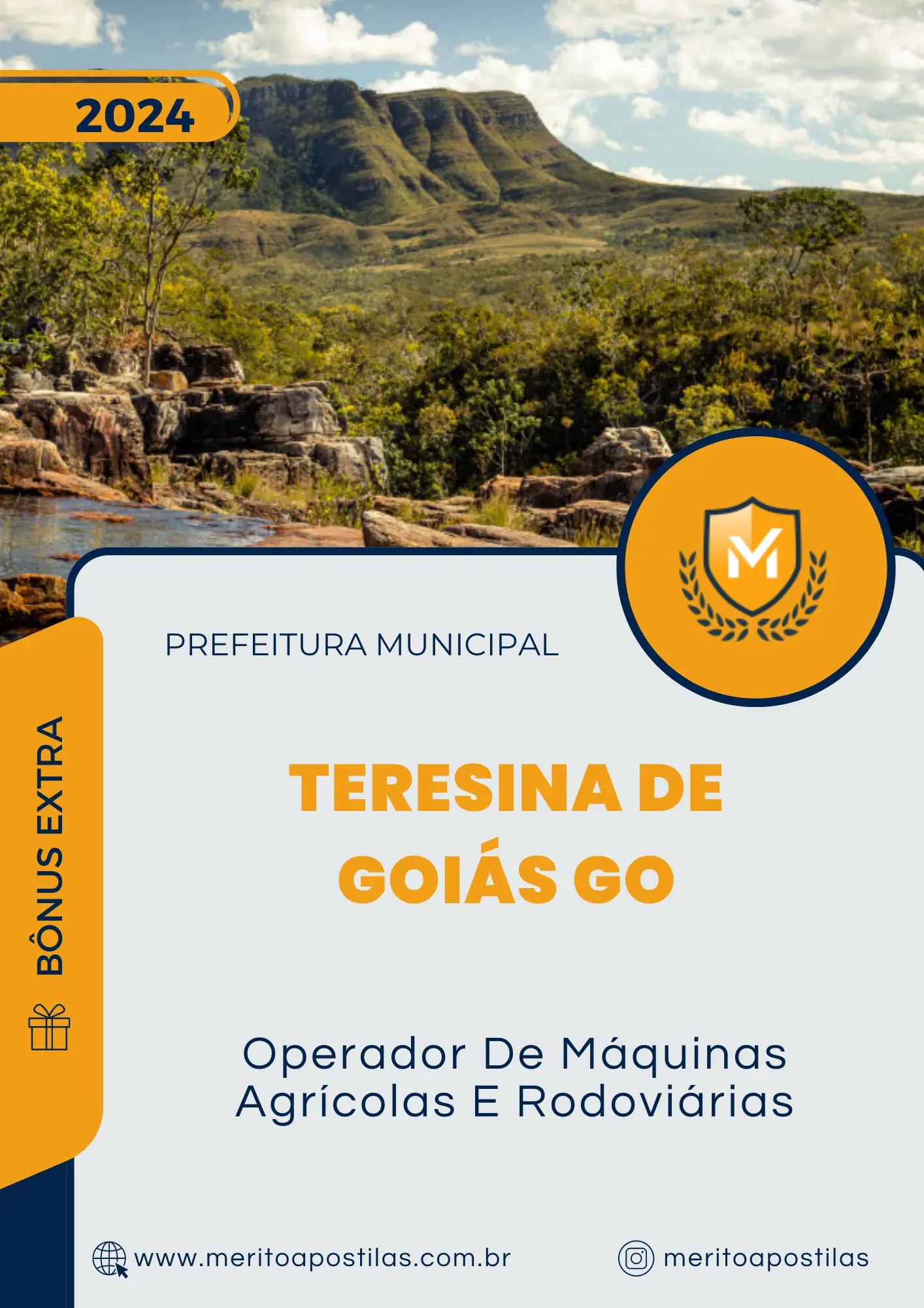 Apostila Operador De Máquinas Agrícolas E Rodoviárias Prefeitura de Teresina de Goiás GO 2024