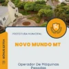 Apostila Operador De Máquinas Pesadas Prefeitura de Novo Mundo MT 2024