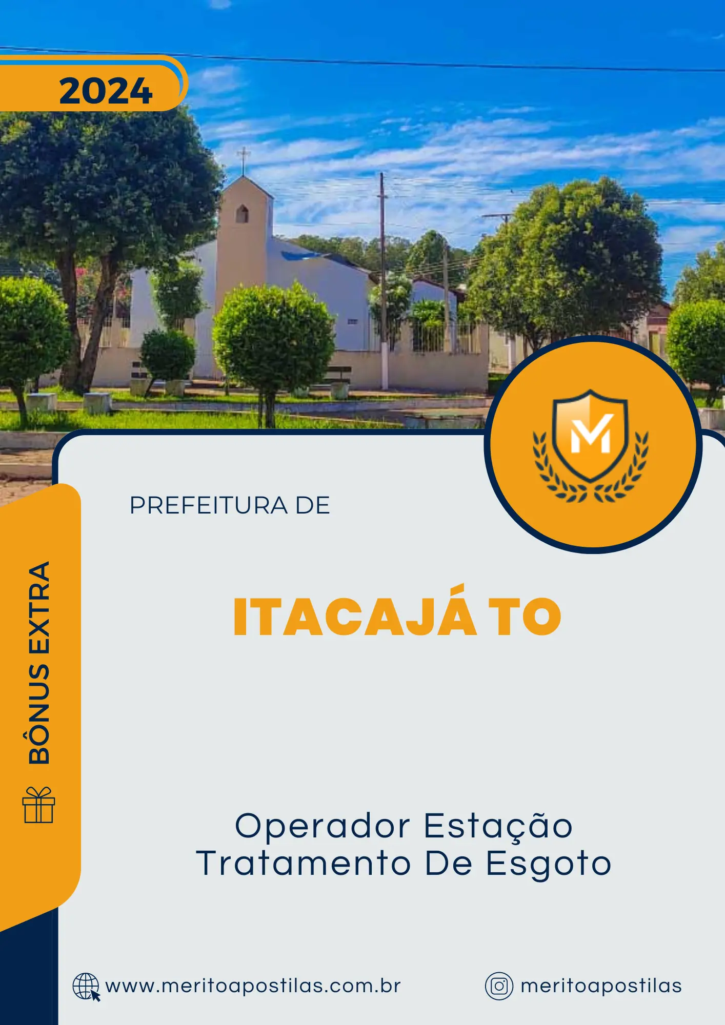 Apostila Operador Estação Tratamento De Esgoto Prefeitura de Itacajá TO 2024