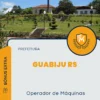 Apostila Operador de Máquinas Prefeitura Guabiju RS 2024