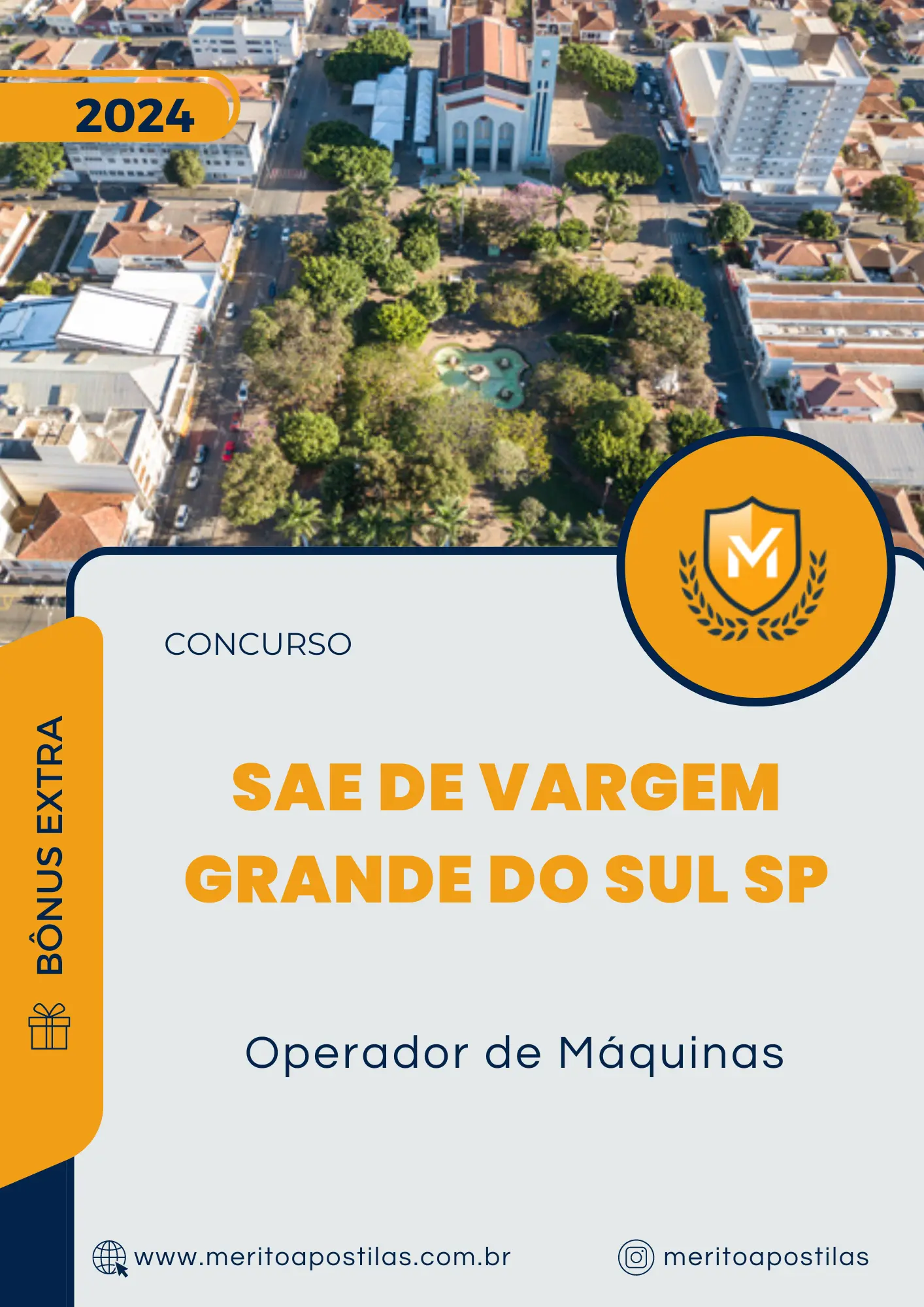 Apostila Operador de Máquinas Concurso SAE de Vargem Grande do Sul SP 2024