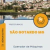 Apostila Operador de Máquinas Prefeitura de São Gotardo MG 2024