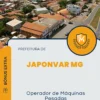 Apostila Operador de Máquinas Pesadas Prefeitura de Japonvar MG 2024