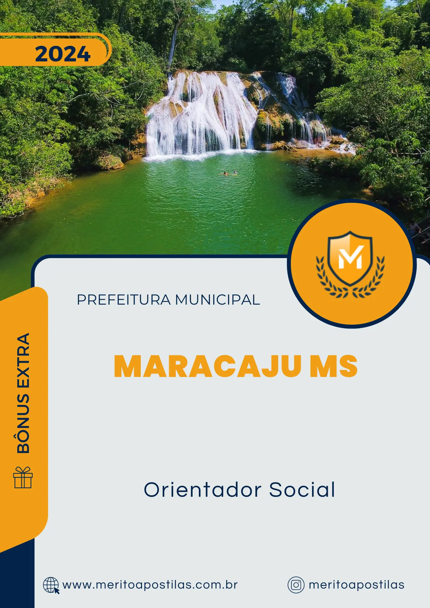 Apostila Orientador Social Prefeitura de Maracaju MS 2024