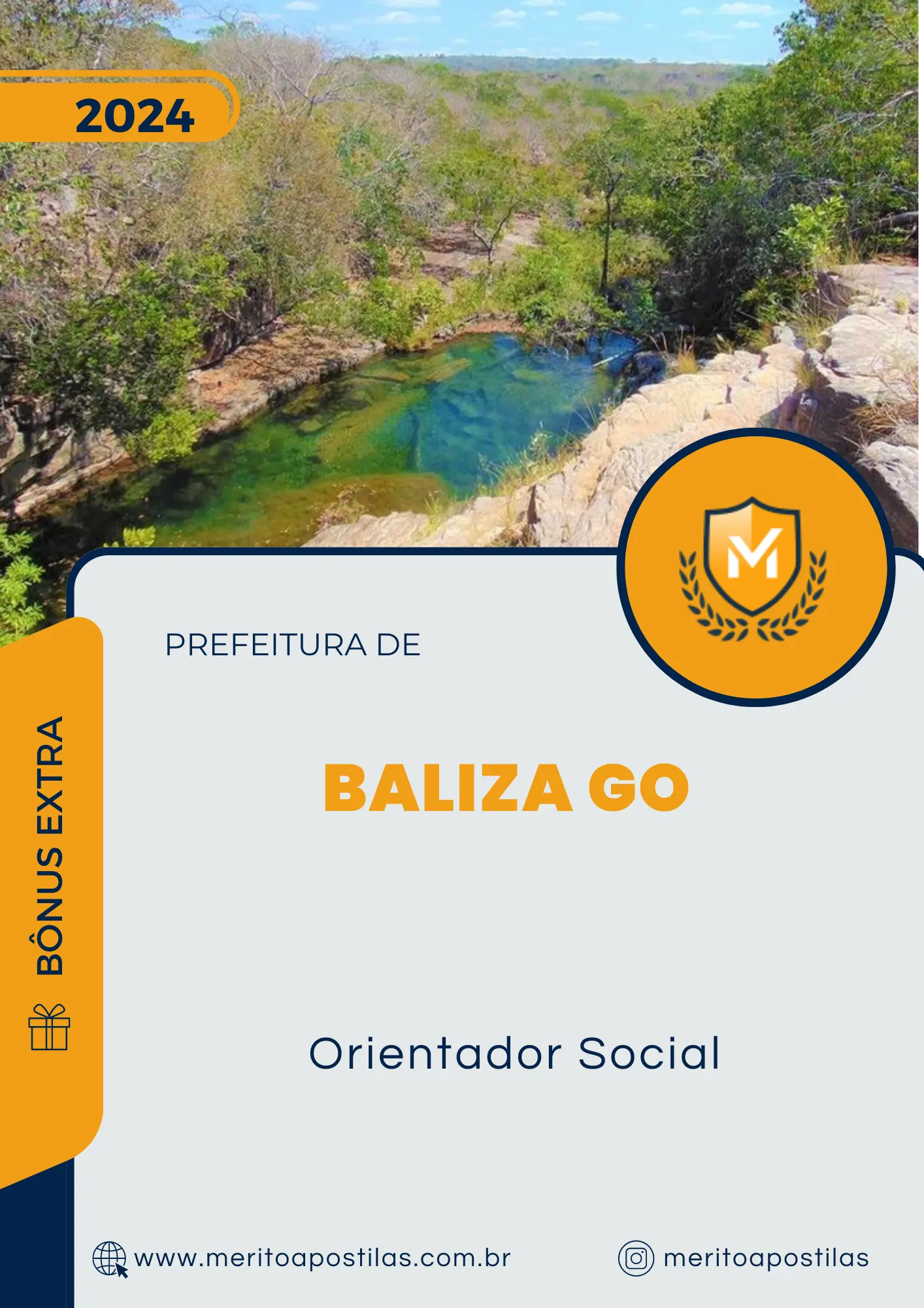 Apostila Orientador Social Prefeitura de Baliza GO 2024
