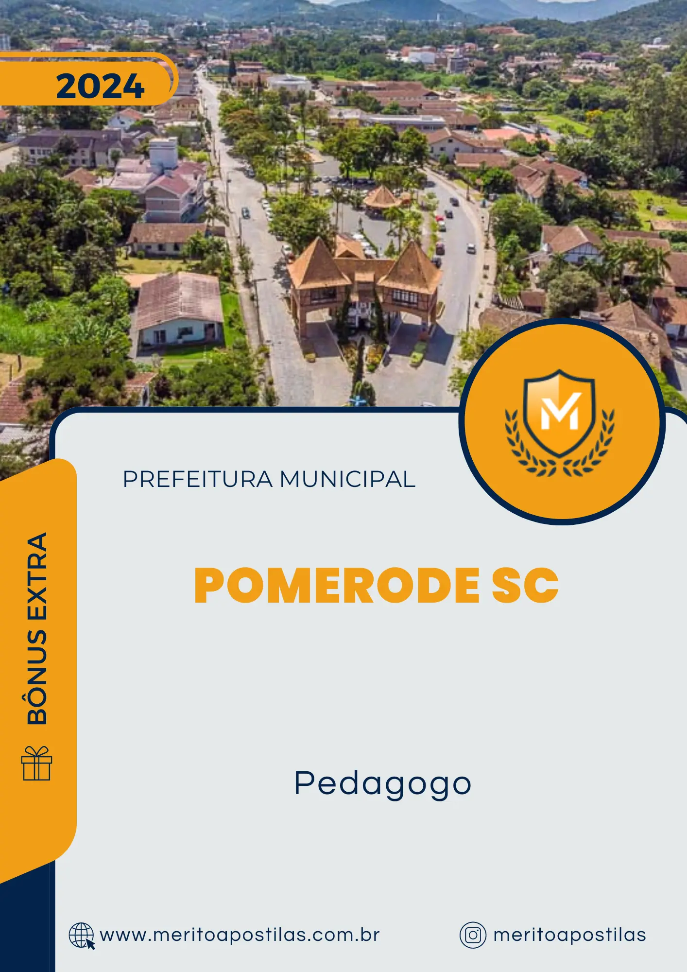 Apostila Pedagogo Prefeitura de Pomerode SC 2024