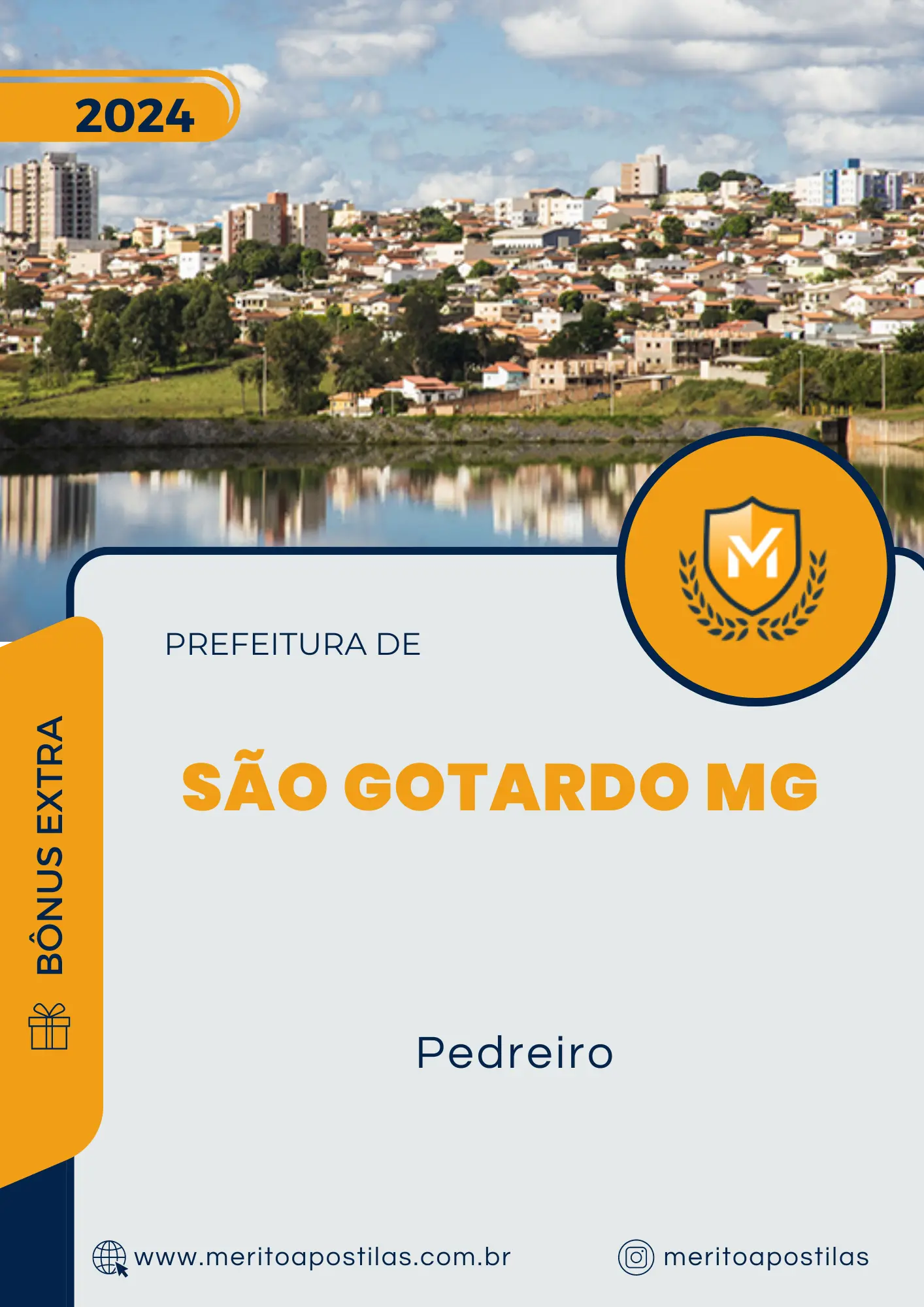 Apostila Pedreiro Prefeitura de São Gotardo MG 2024