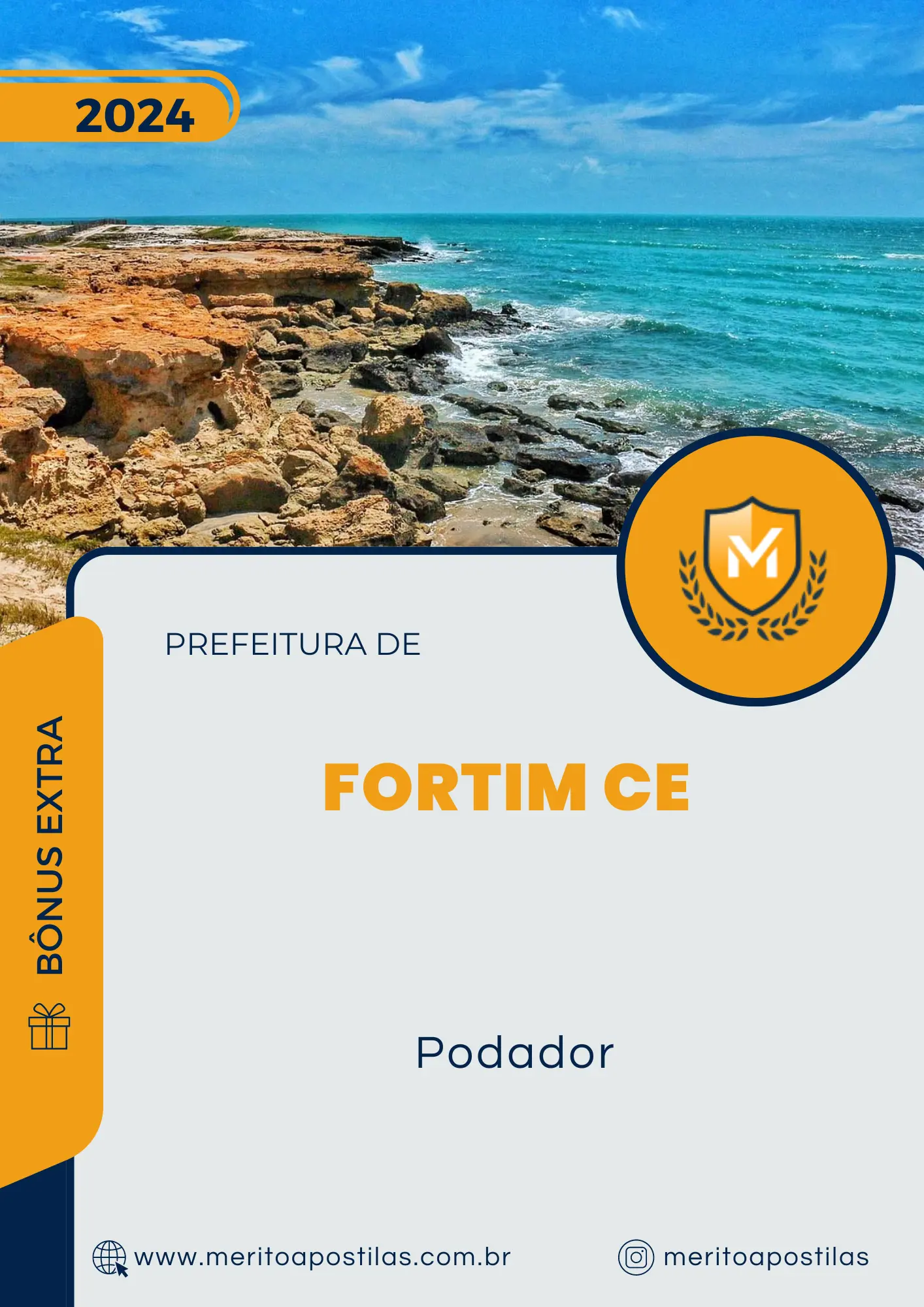 Apostila Podador Prefeitura de Fortim CE 2024