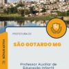 Apostila Professor Auxiliar de Educação Infantil Prefeitura de São Gotardo MG 2024
