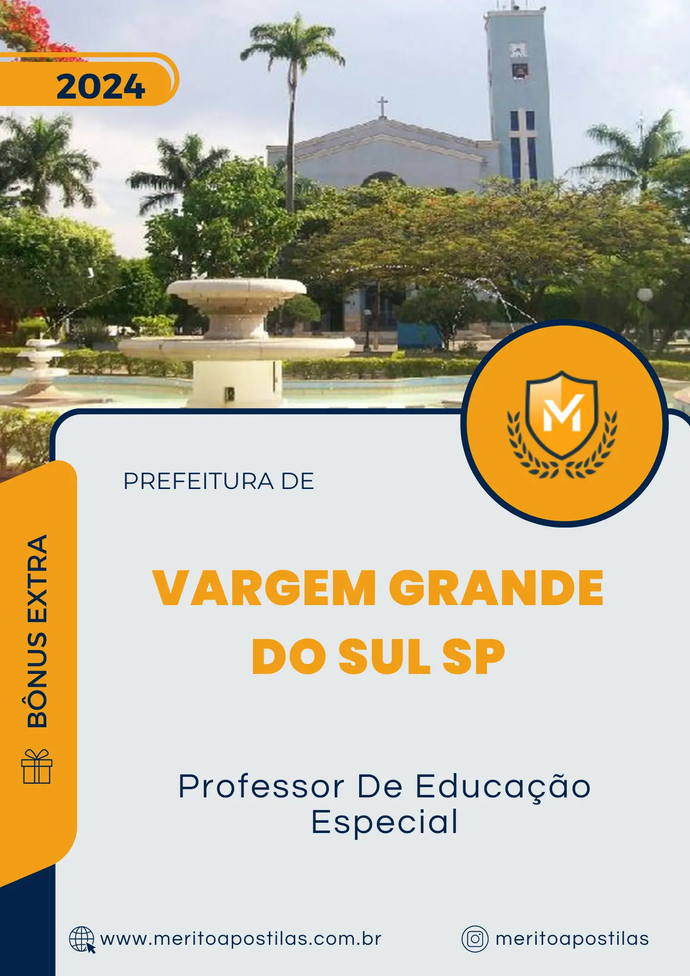 Apostila Professor De Educação Especial Prefeitura de Vargem Grande do Sul SP 2024