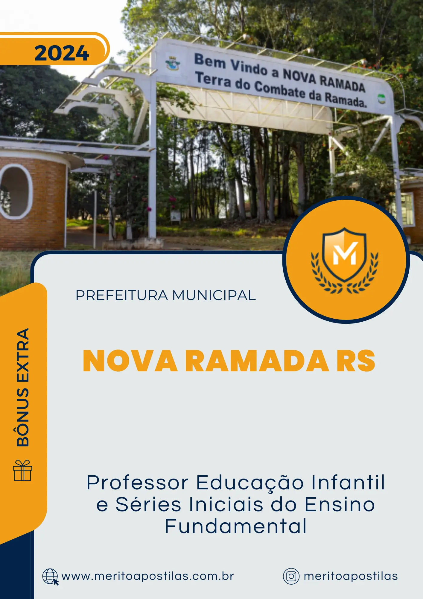 Apostila Professor Educação Infantil e Séries Iniciais do Ensino Fundamental Prefeitura de Nova Ramada RS 2024