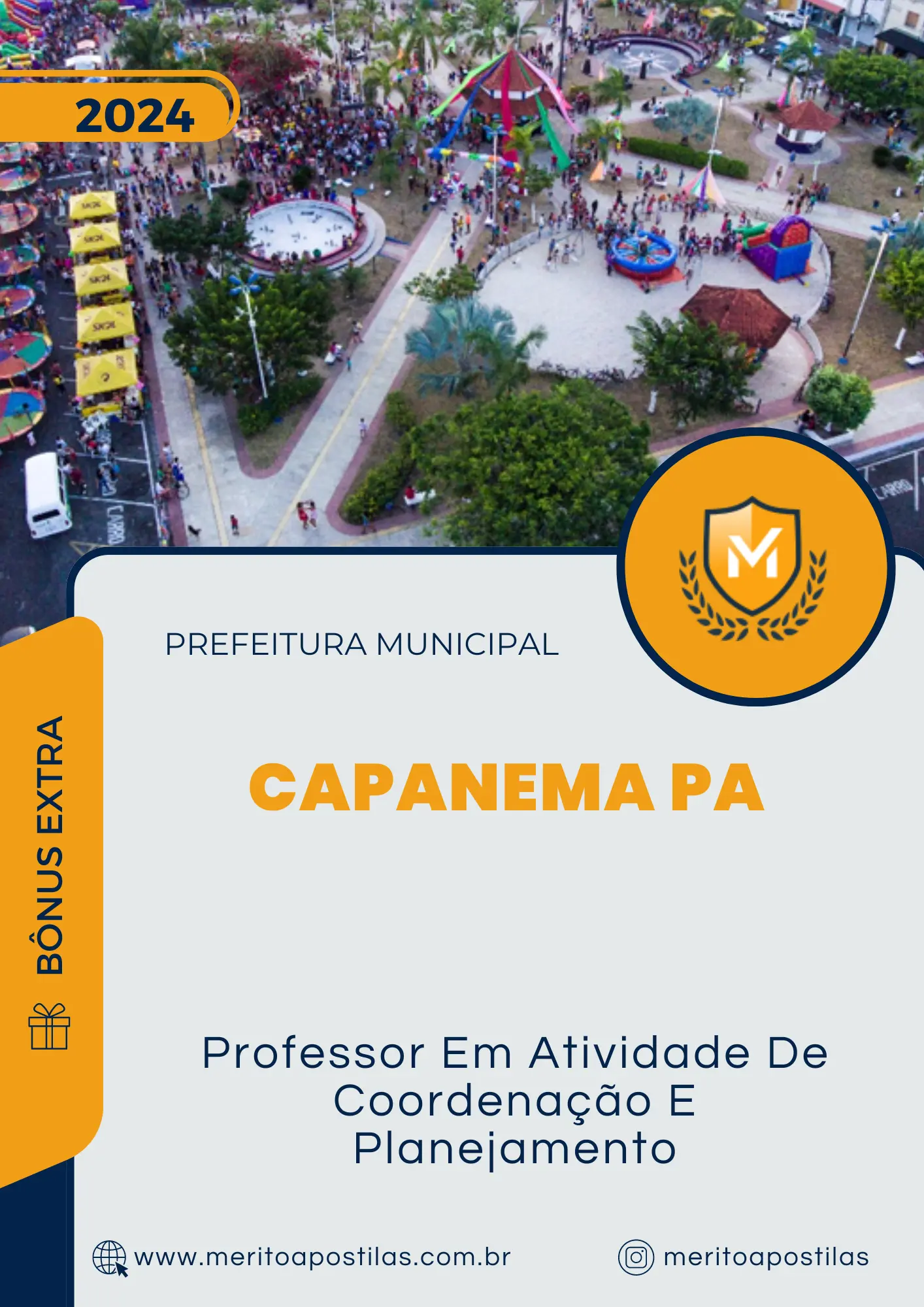 Apostila Professor Em Atividade De Coordenação E Planejamento Prefeitura de Capanema PA 2024