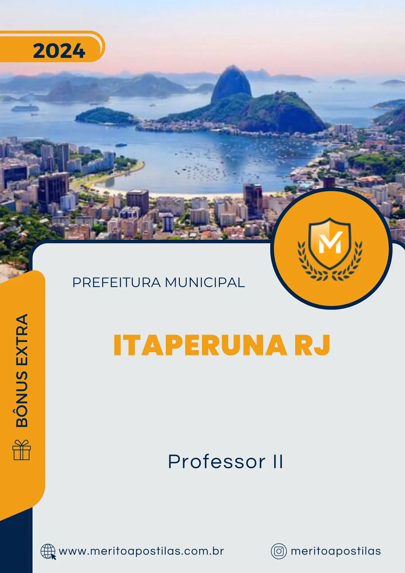 Apostila Professor II Prefeitura de Itaperuna RJ 2024