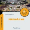Apostila Psicólogo Prefeitura de Perdigão MG 2024