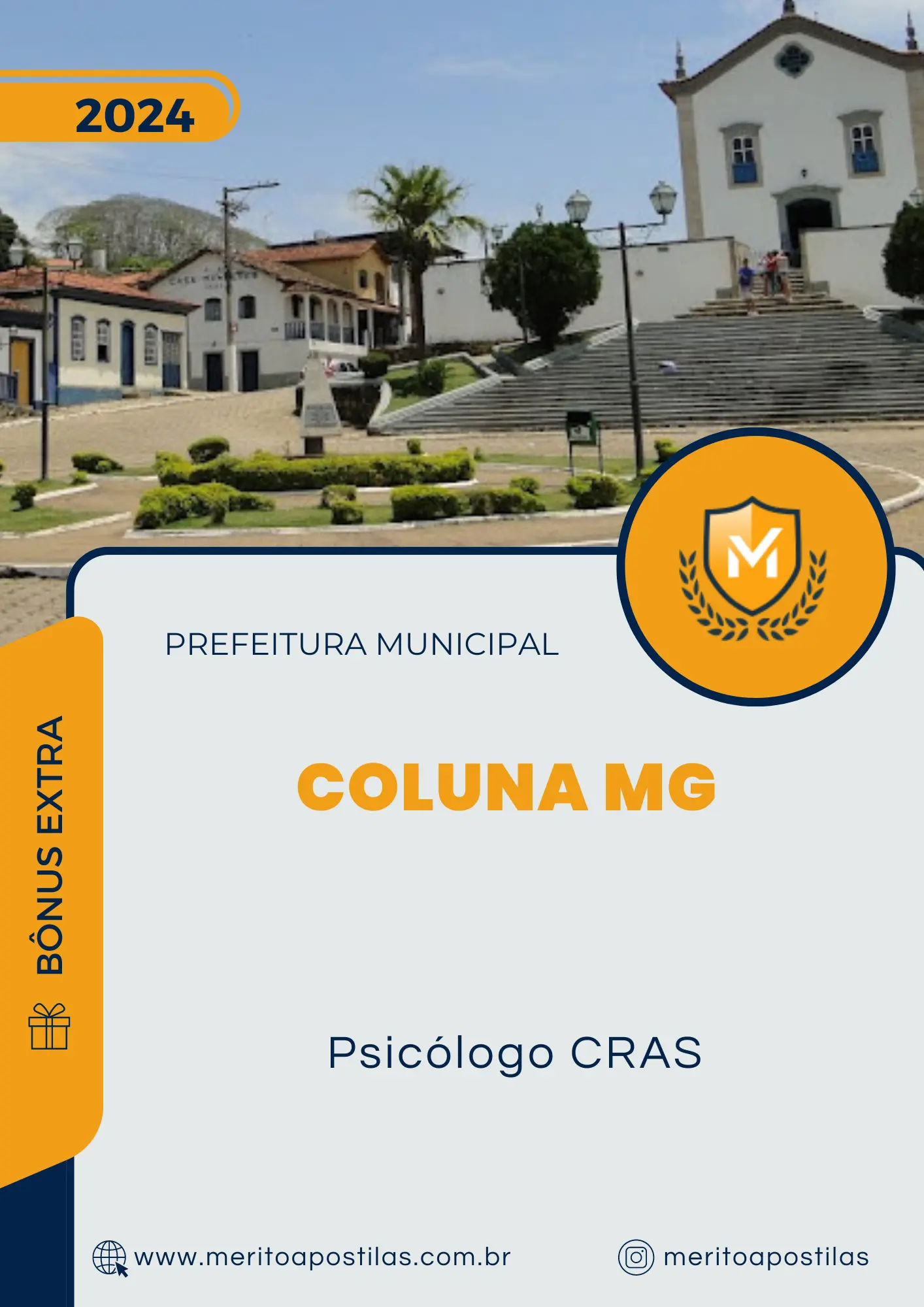 Apostila Psicólogo CRAS Prefeitura de Coluna MG 2024