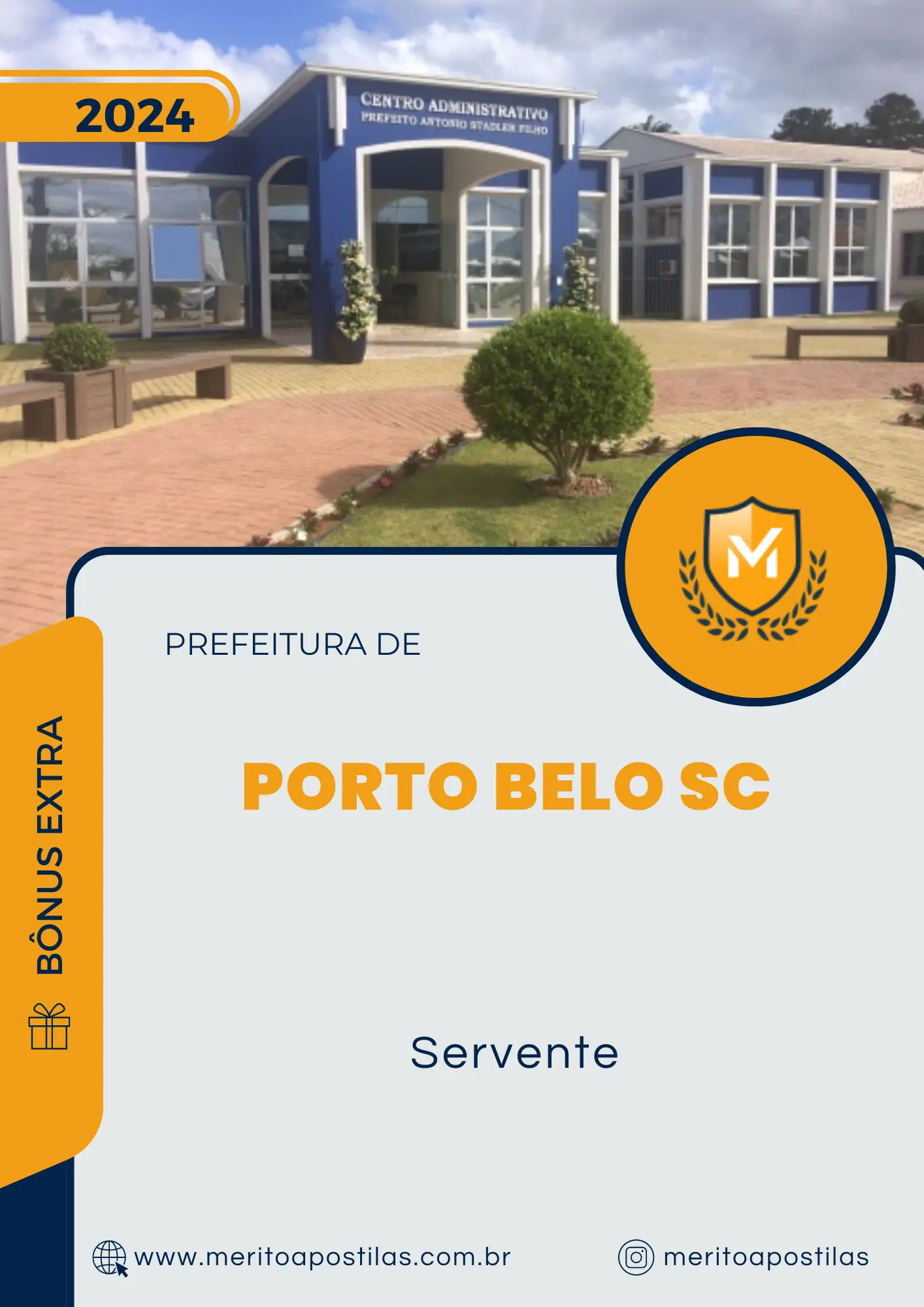 Apostila Servente Prefeitura de Porto Belo SC 2024
