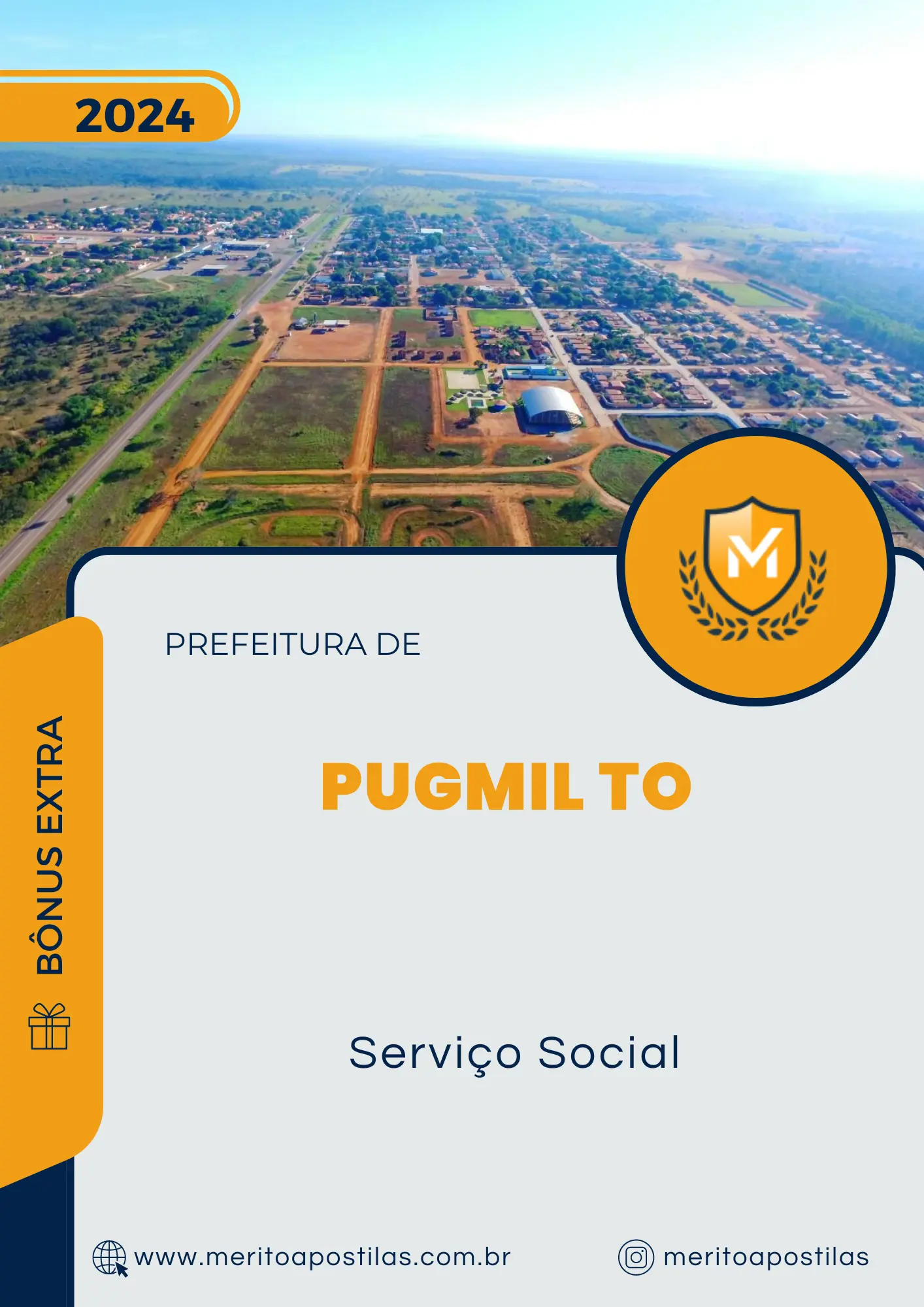 Apostila Serviço Social Prefeitura de Pugmil TO 2024