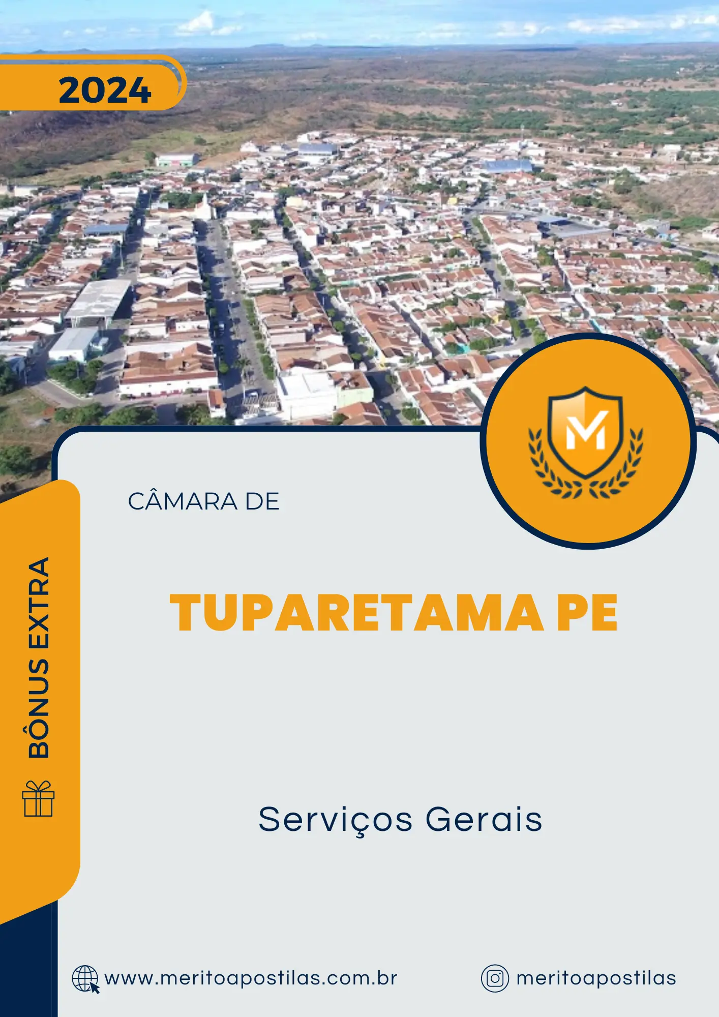 Apostila Serviços Gerais Câmara de Tuparetama PE 2024