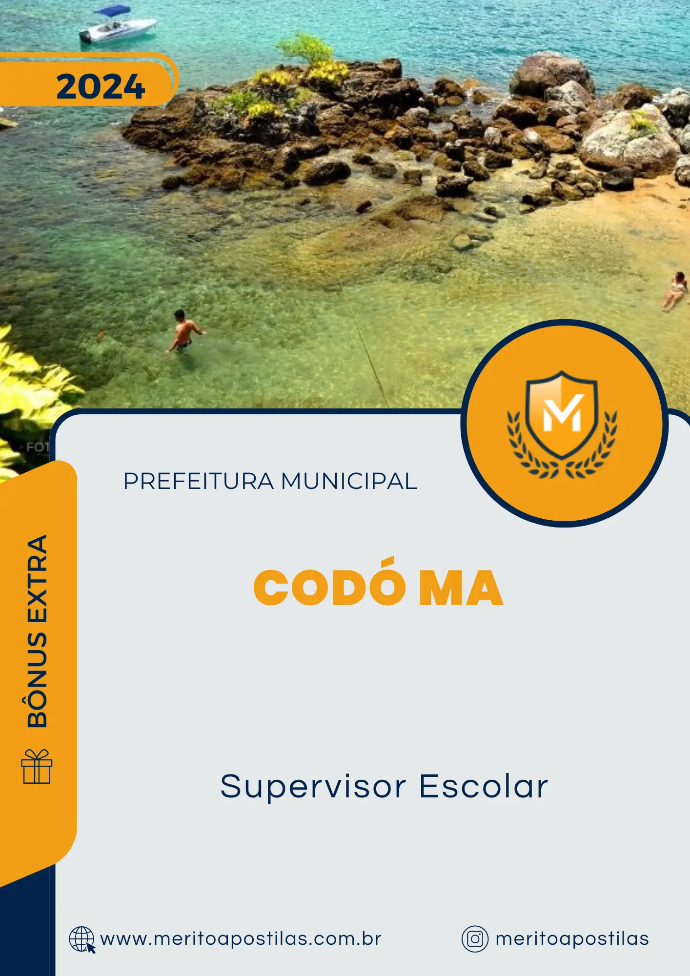 Apostila Supervisor Escolar Prefeitura de Codó MA 2024