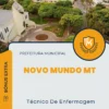 Apostila Técnico De Enfermagem Prefeitura de Novo Mundo MT 2024
