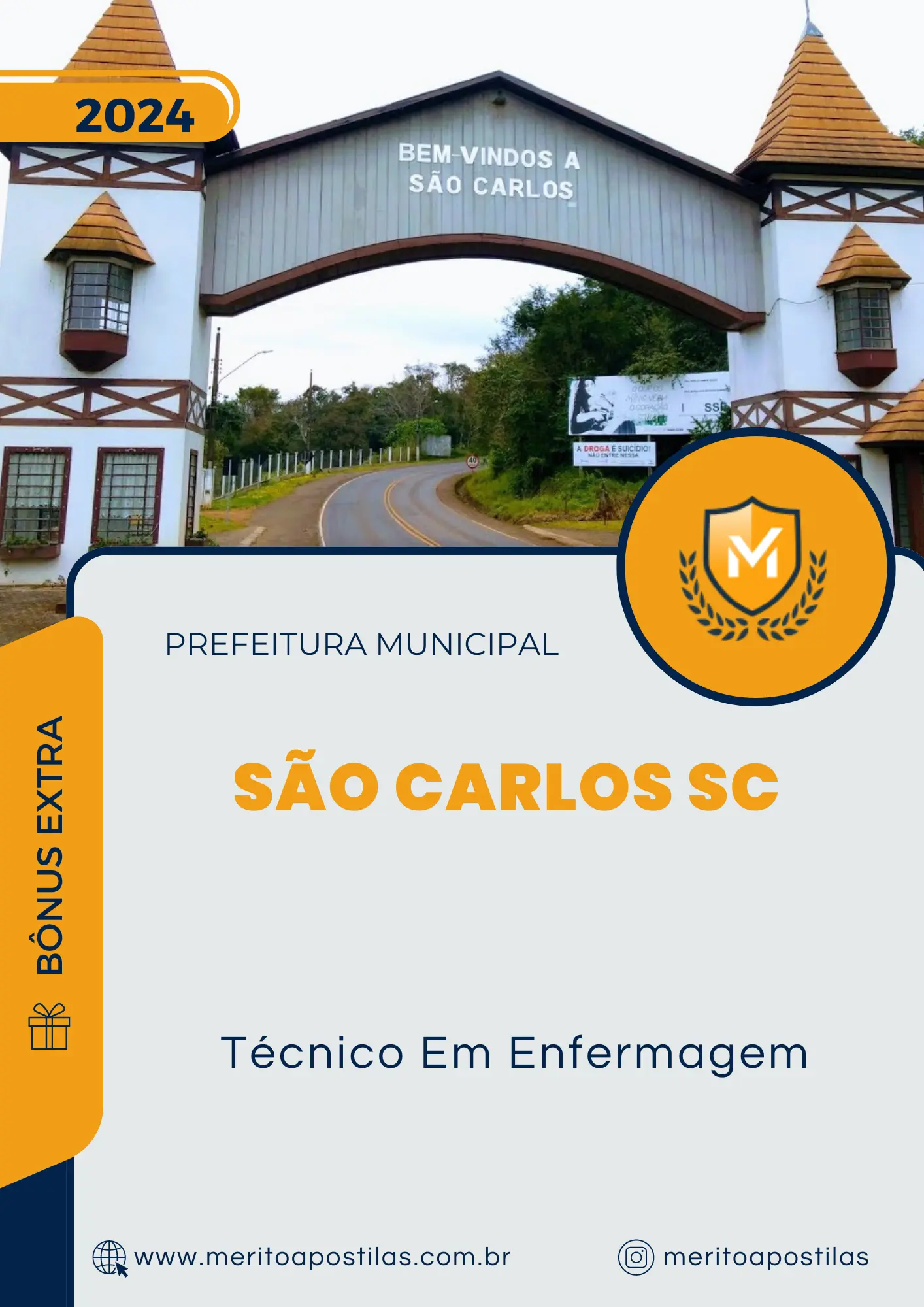 Apostila Técnico Em Enfermagem Prefeitura de São Carlos SC 2024