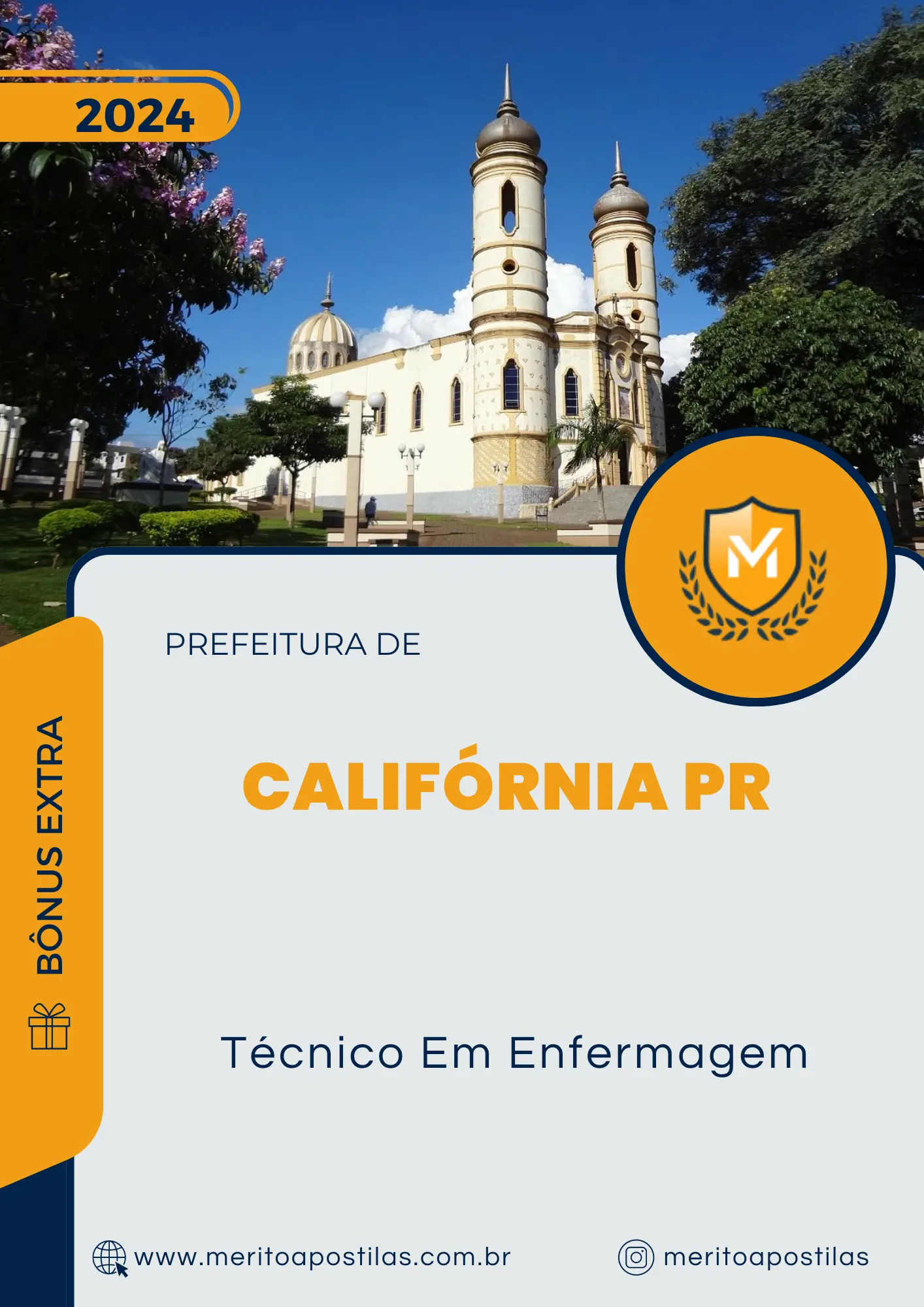 Apostila Técnico Em Enfermagem Prefeitura de Califórnia PR 2024