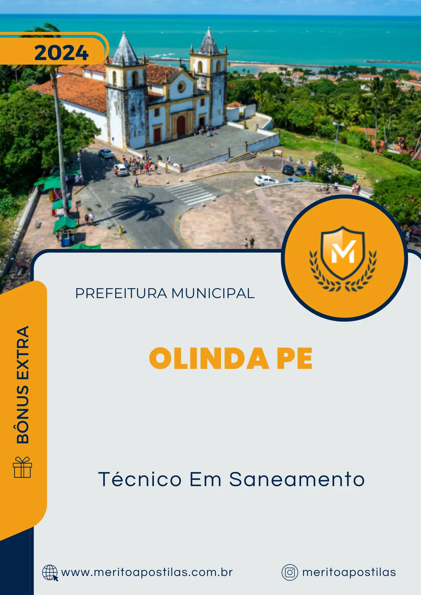 Apostila Técnico Em Saneamento Prefeitura de Olinda PE 2024