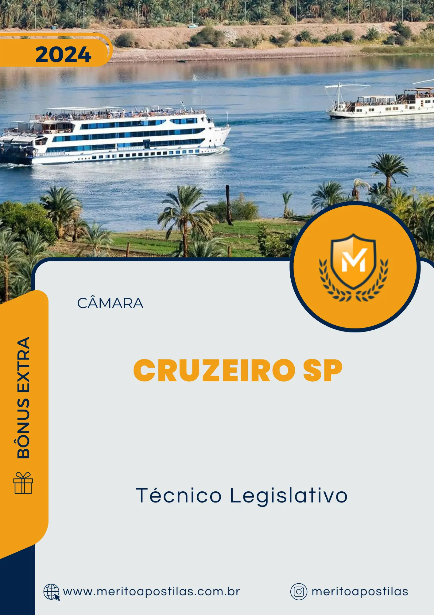 Apostila Técnico Legislativo Câmara de Cruzeiro SP 2024