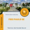 Apostila Técnico de Saúde Bucal Prefeitura de Frei Paulo SE 2024