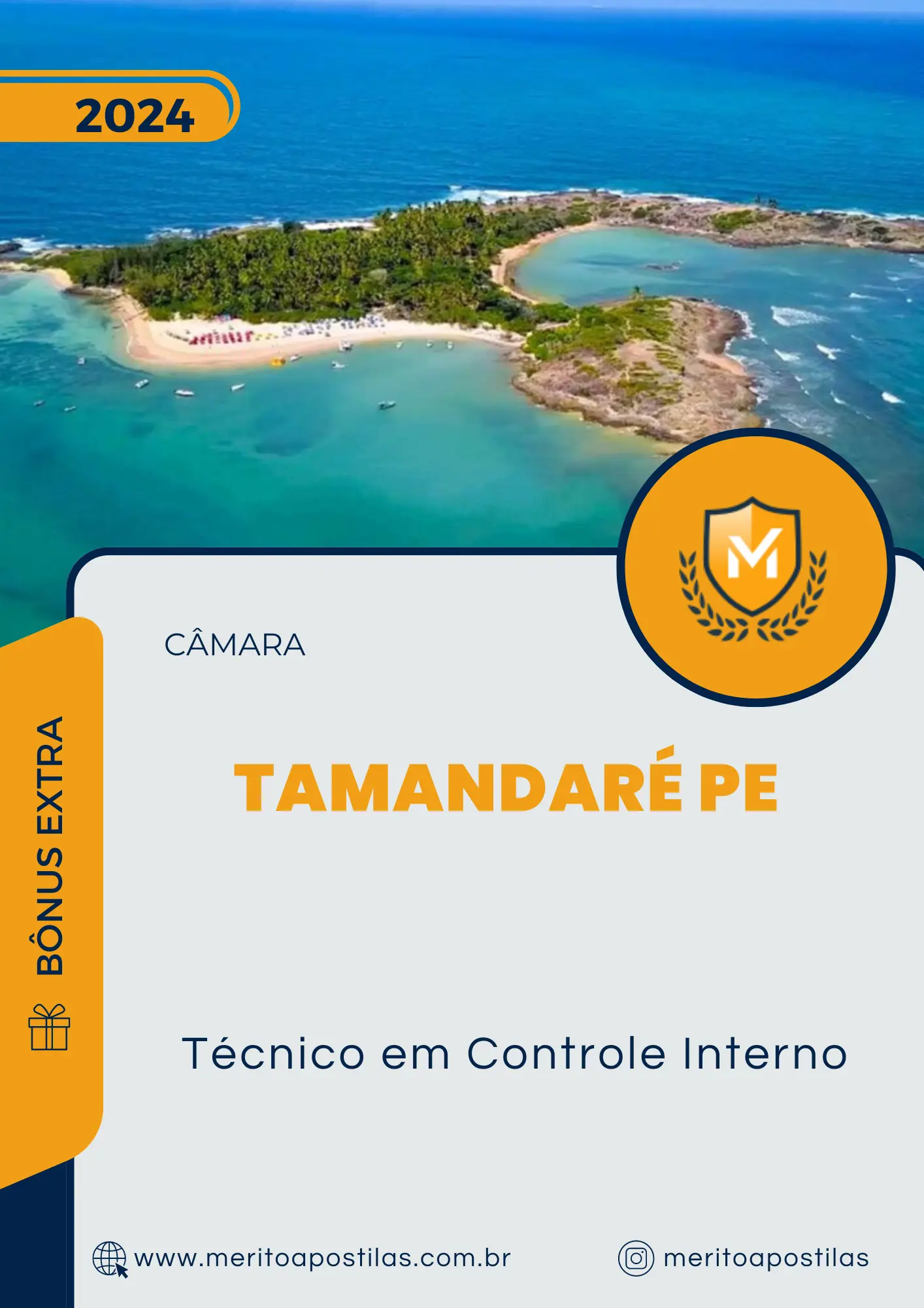 Apostila Técnico em Controle Interno Câmara de Tamandaré PE 2024