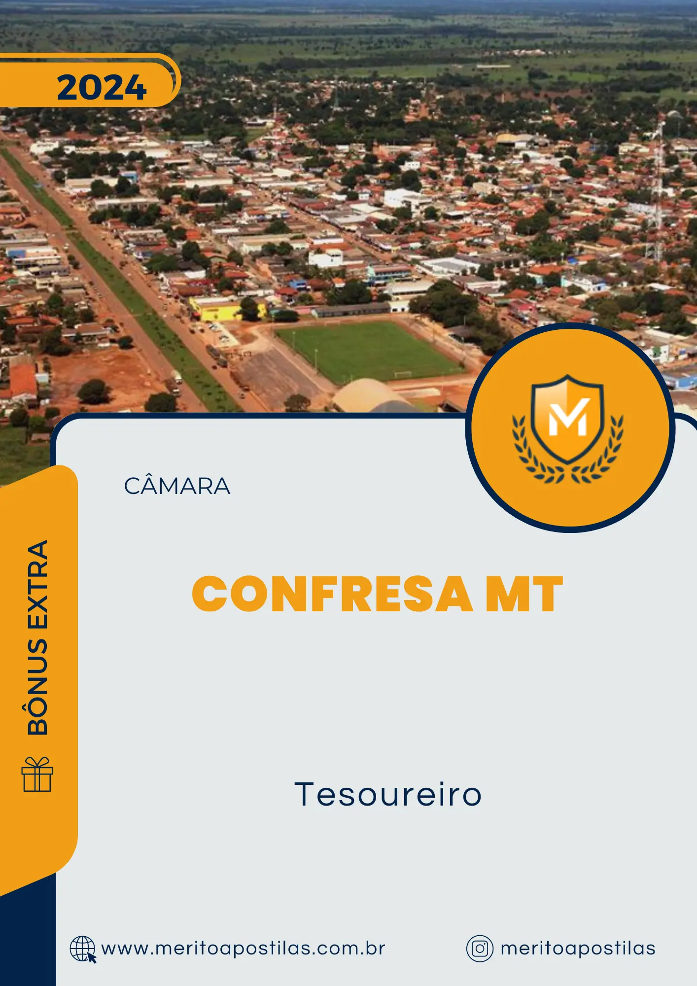 Apostila Tesoureiro Câmara de Confresa MT 2024