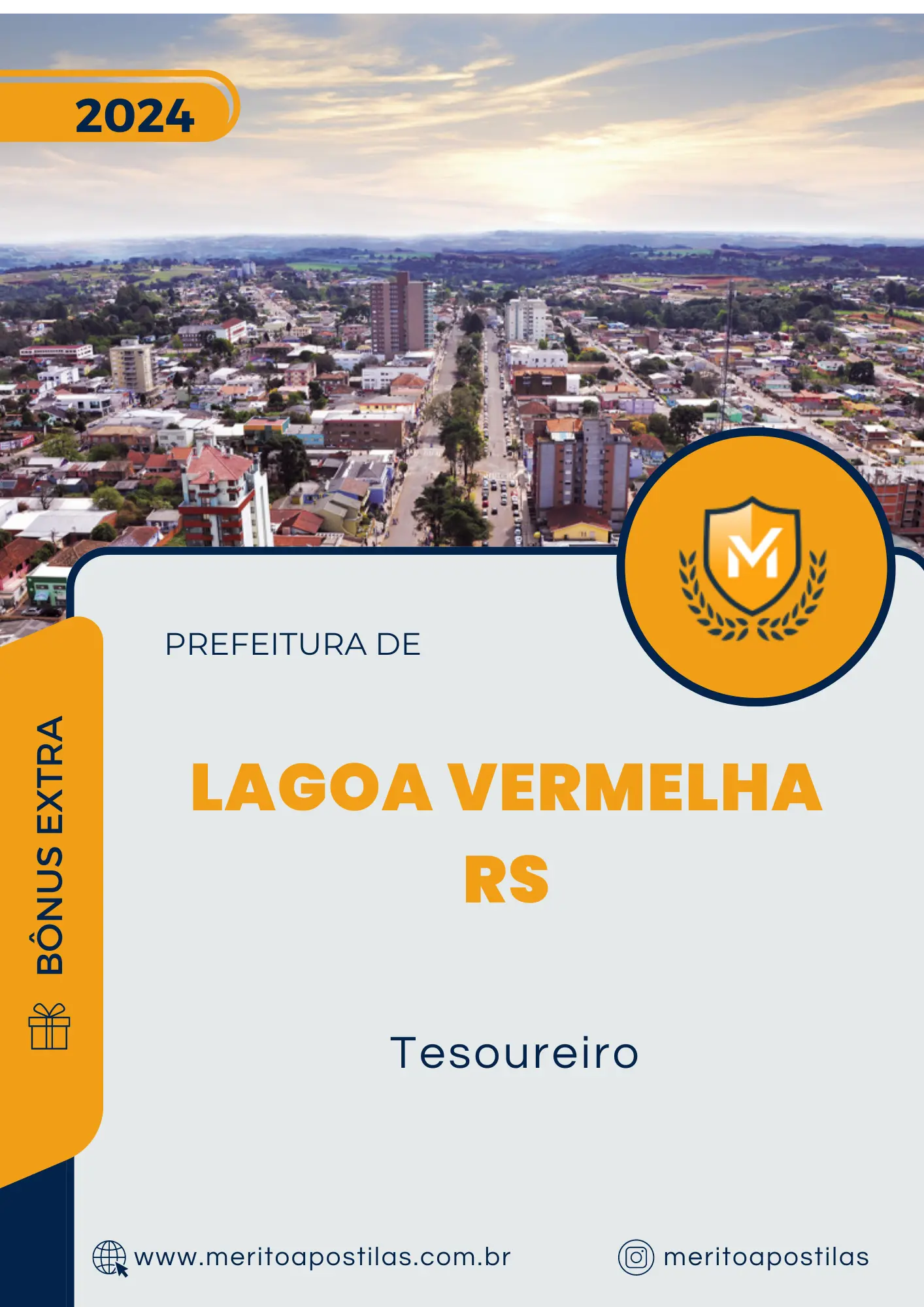 Apostila Tesoureiro Prefeitura de Lagoa Vermelha RS 2024