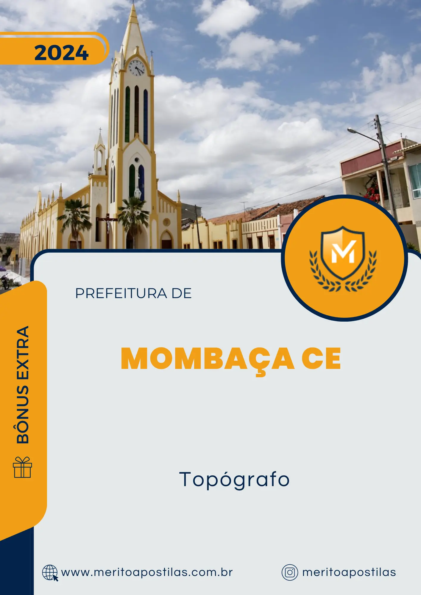 Apostila Topógrafo Prefeitura de Mombaça CE 2024