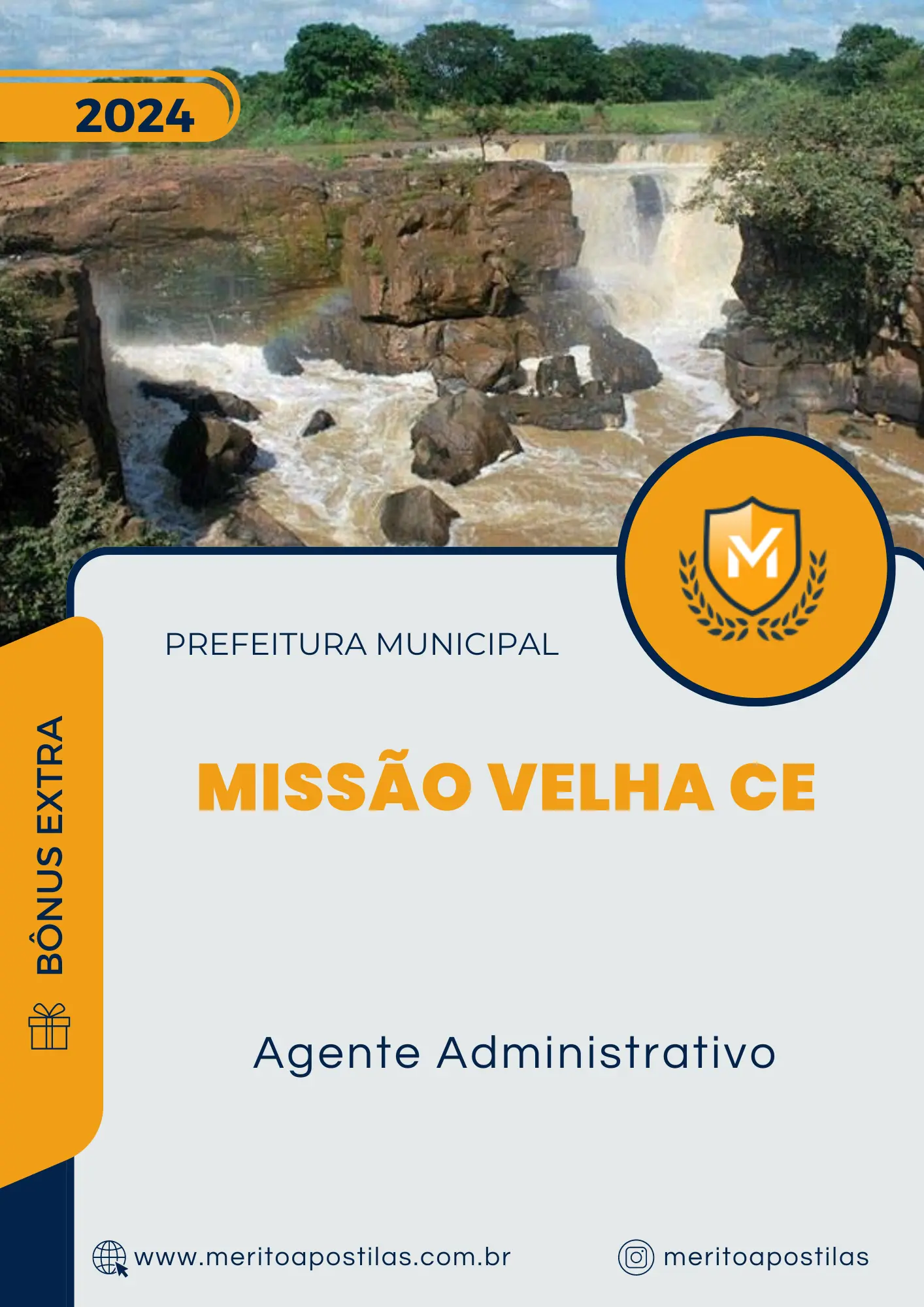 Apostila Agente Administrativo Prefeitura de Missão Velha CE 2024