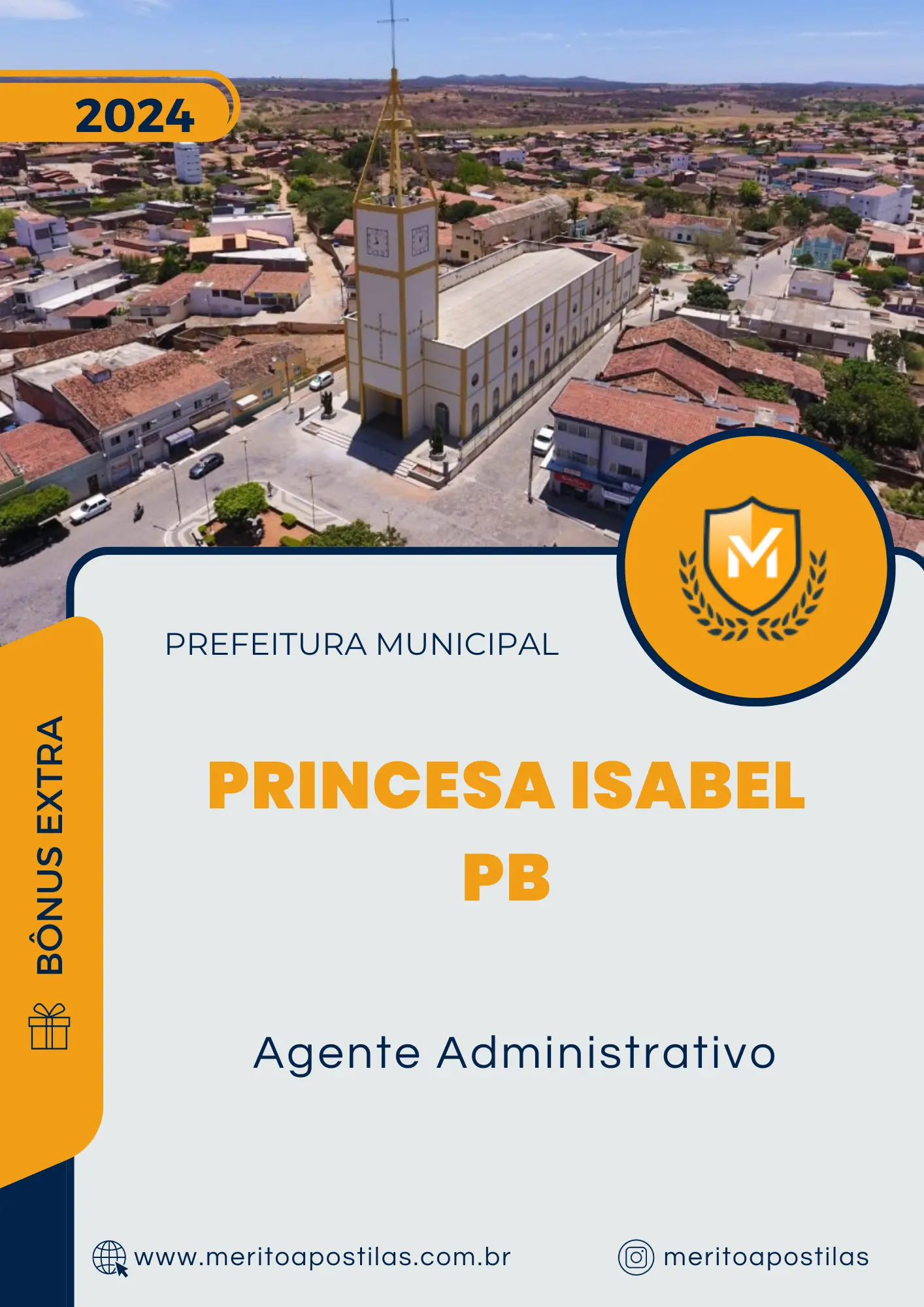 Apostila Agente Administrativo Prefeitura de Princesa Isabel PB 2024