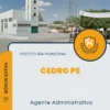 Apostila Agente Administrativo Prefeitura de Cedro PE 2024
