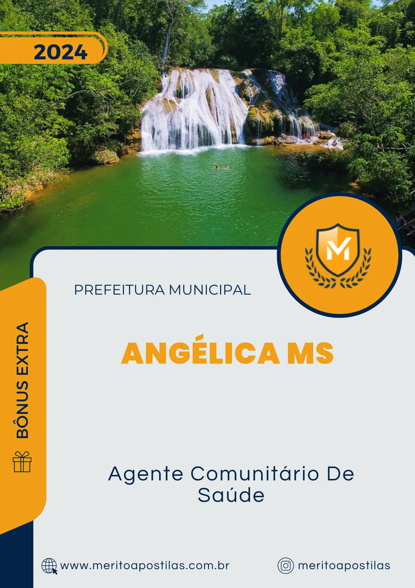 Apostila Agente Comunitário De Saúde Prefeitura de Angélica MS 2024