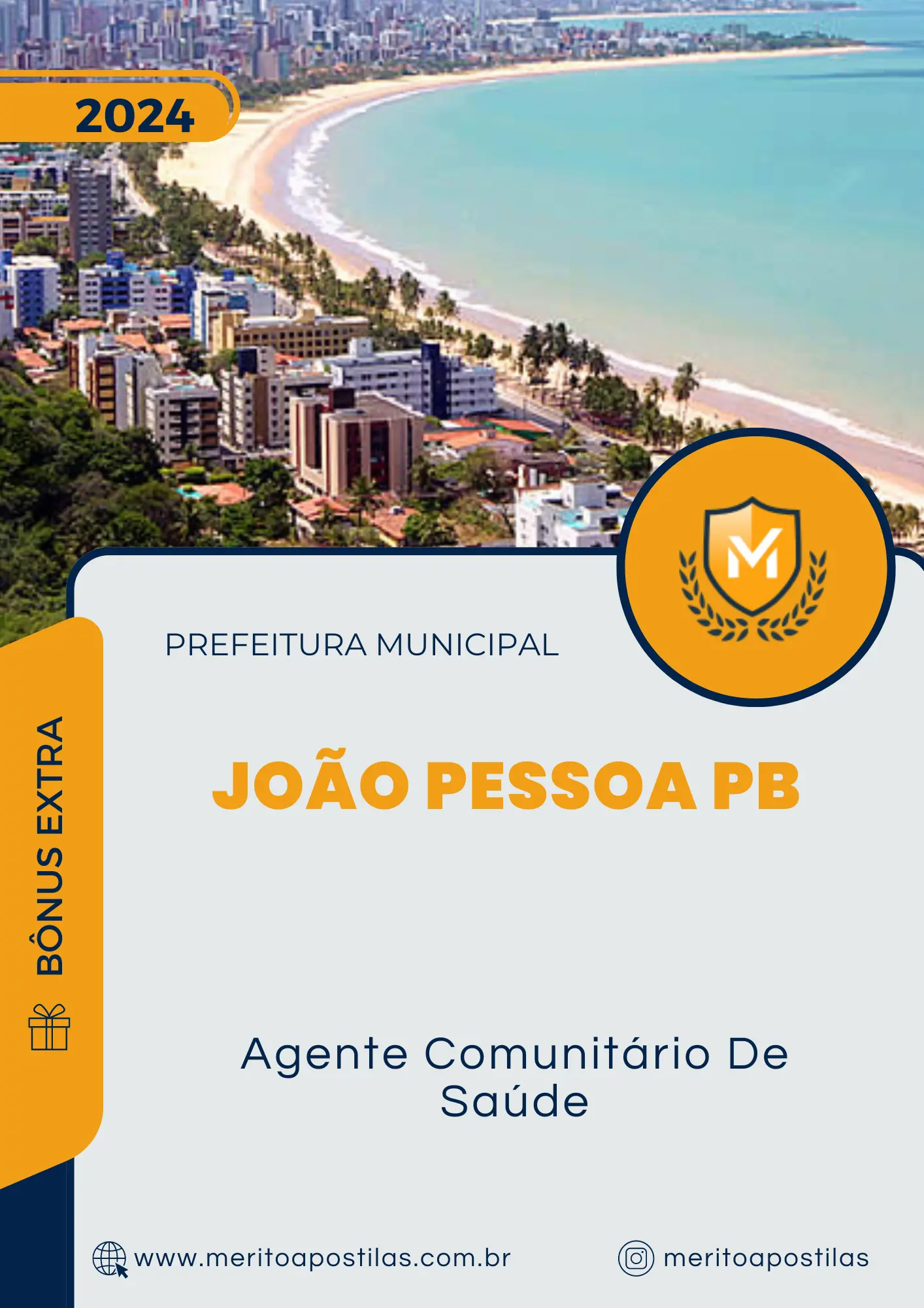 Apostila Agente Comunitário De Saúde Prefeitura de João Pessoa PB 2024