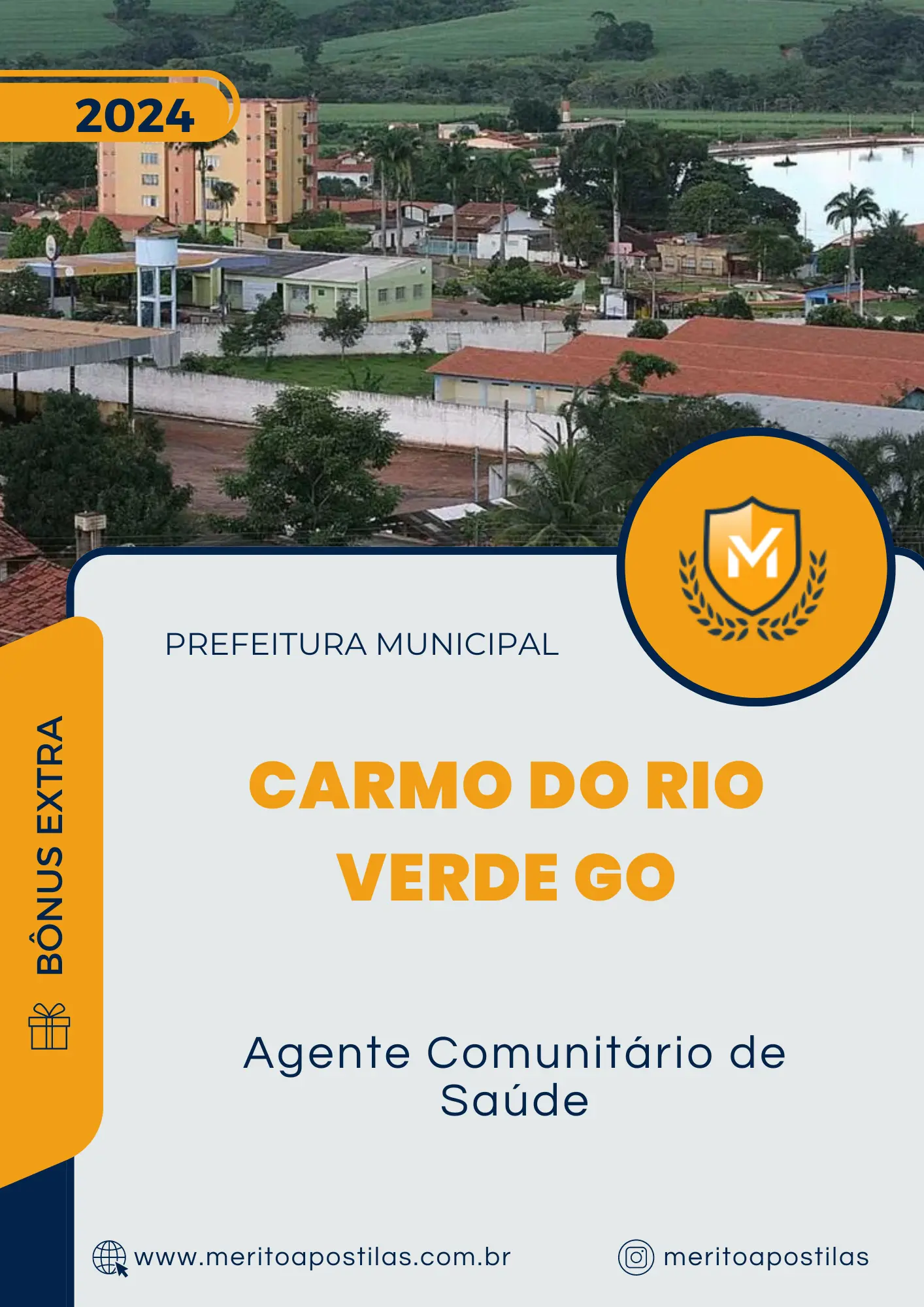 Apostila Agente Comunitário de Saúde Prefeitura de Carmo do Rio Verde GO 2024