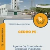 Apostila Agente De Combate As Endemias Vigilância Epidemiológica Prefeitura de Cedro PE 2024