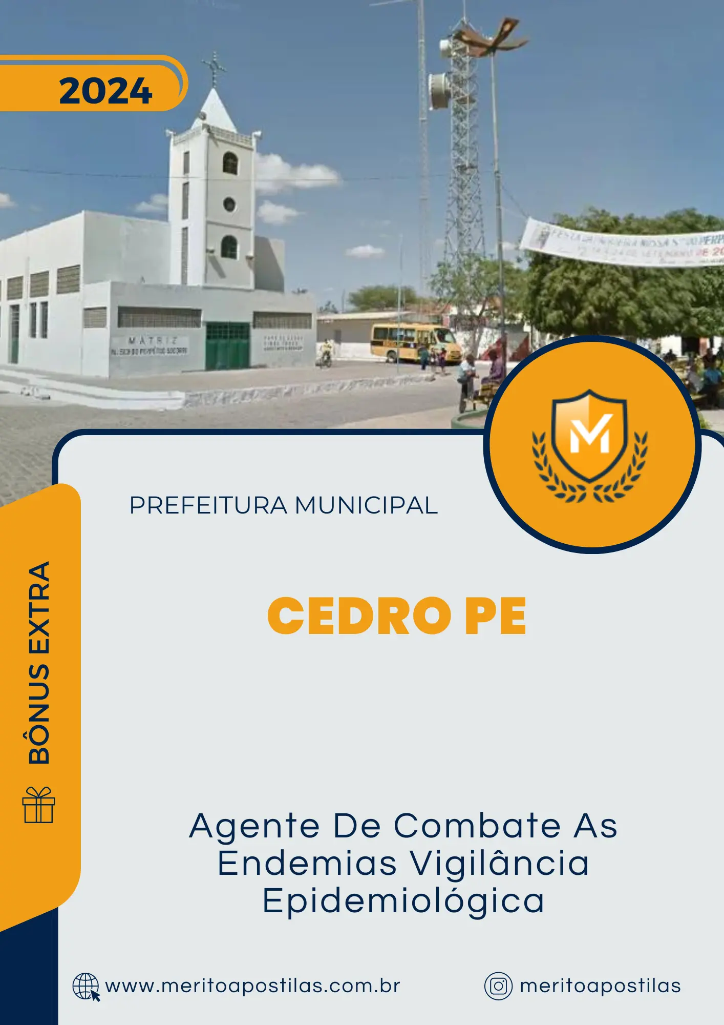Apostila Agente De Combate As Endemias Vigilância Epidemiológica Prefeitura de Cedro PE 2024