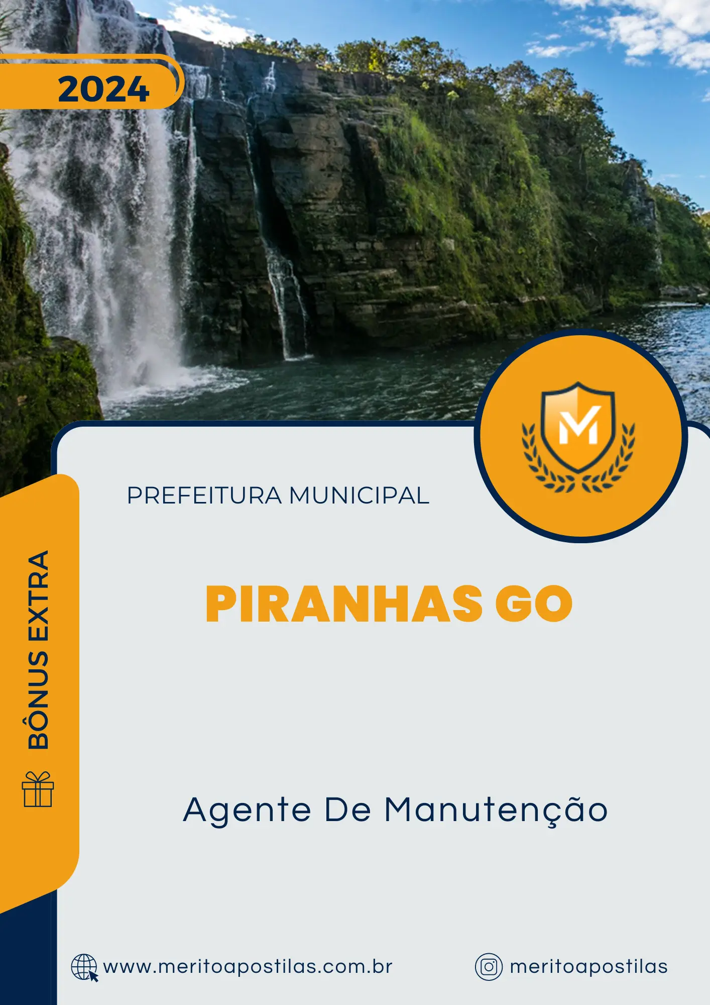 Apostila Agente De Manutenção Prefeitura de Piranhas GO 2024