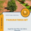 Apostila Agente De Mão De Obra Pesada Prefeitura de Paranatinga MT 2024